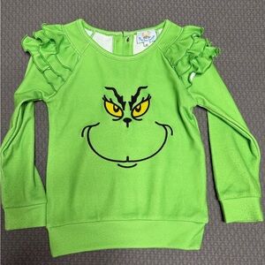 Girls Grinch Sweater